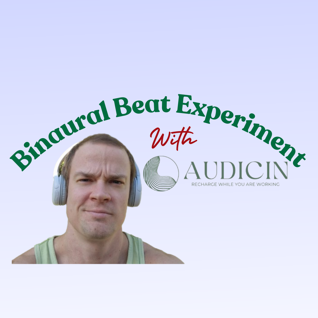 binaural beats experiment with audicin